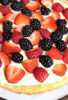 Easy Keto Fruit Pizza