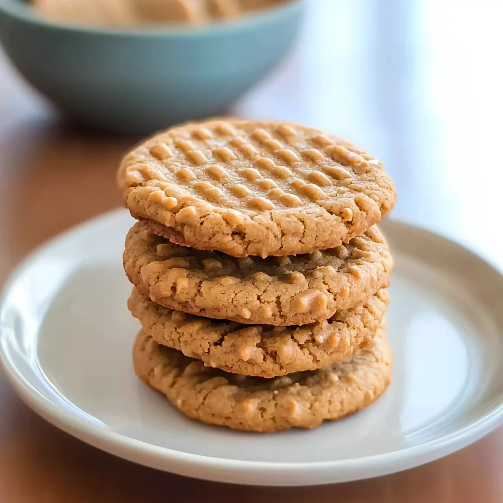 Easy Peanut Butter Keto Cookies