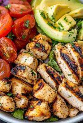 Grilled Avocado Chicken Salad