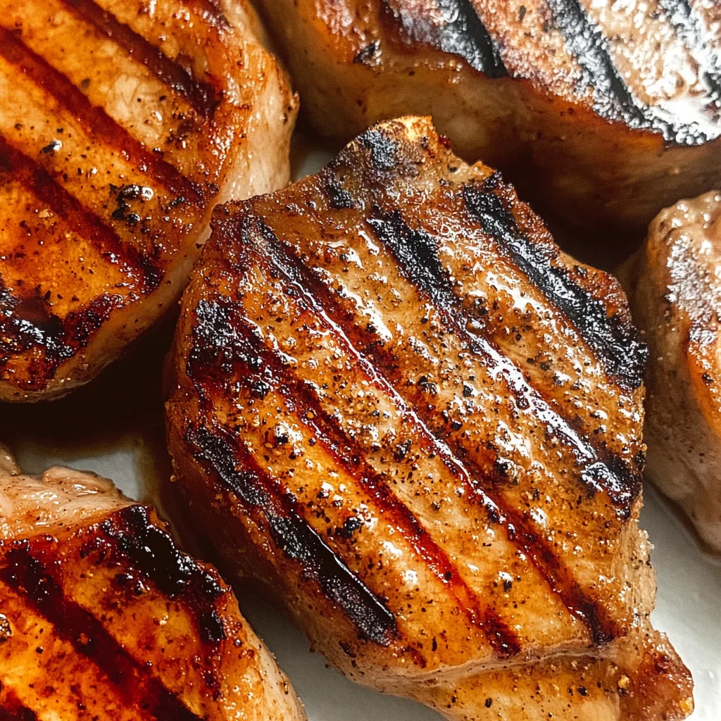 Grilled Pork Chops Recipe (how to grill pork chops)