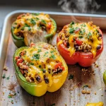 High Protein Stuffed Peppers