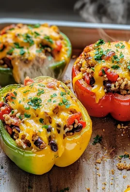 High Protein Stuffed Peppers