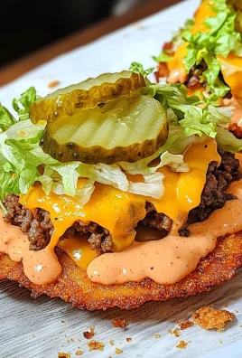 Keto Big Mac Cheese Crisps