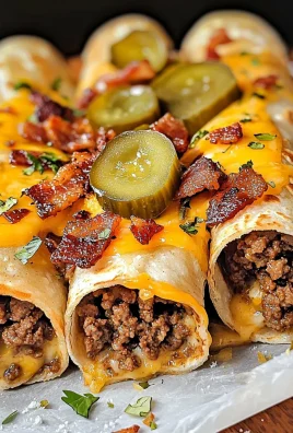 Keto Cheesy Beef Roll Ups