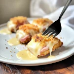 Keto Chicken Cordon Bleu Bites