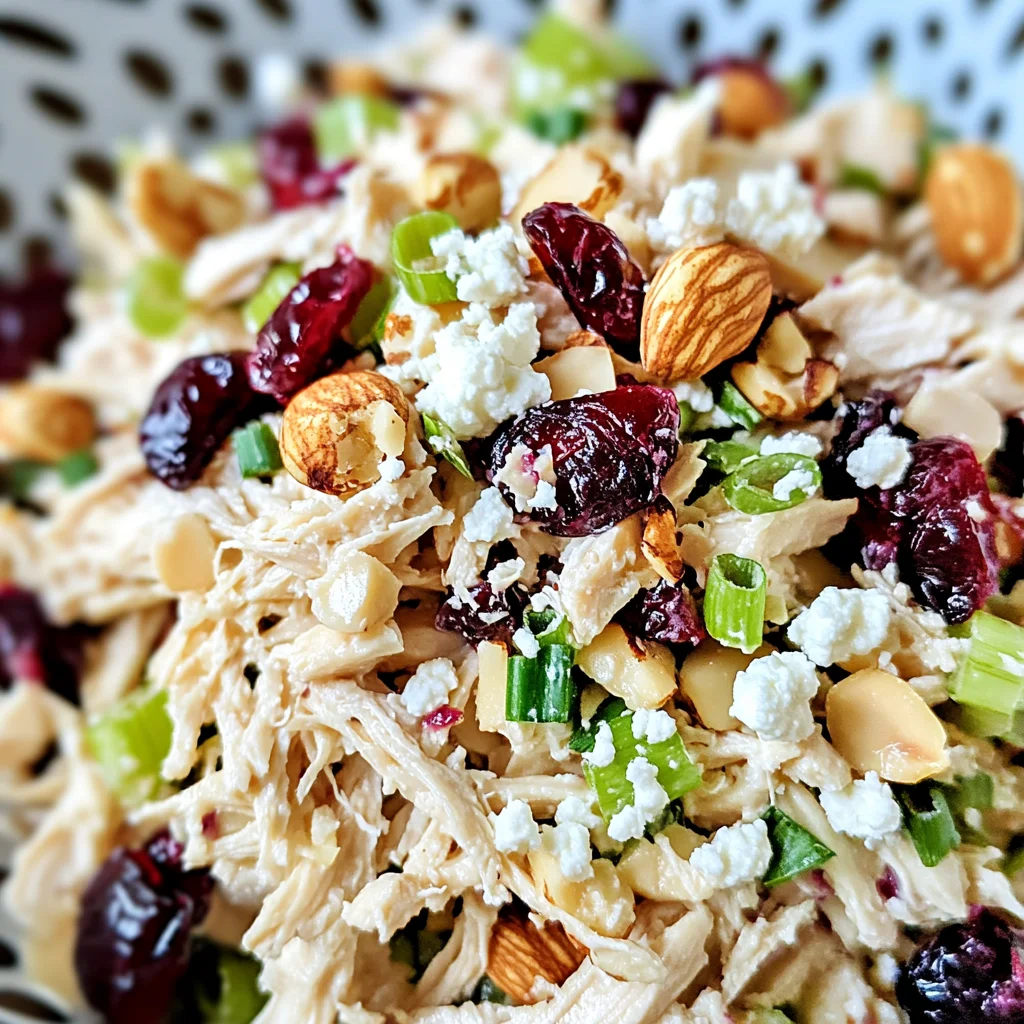 Keto Cranberry Chicken Salad