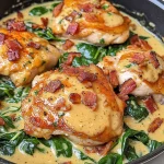 Keto Creamy Honey Mustard Chicken Thighs