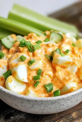 Keto Egg Salad With Buffalo Ranch Sauce