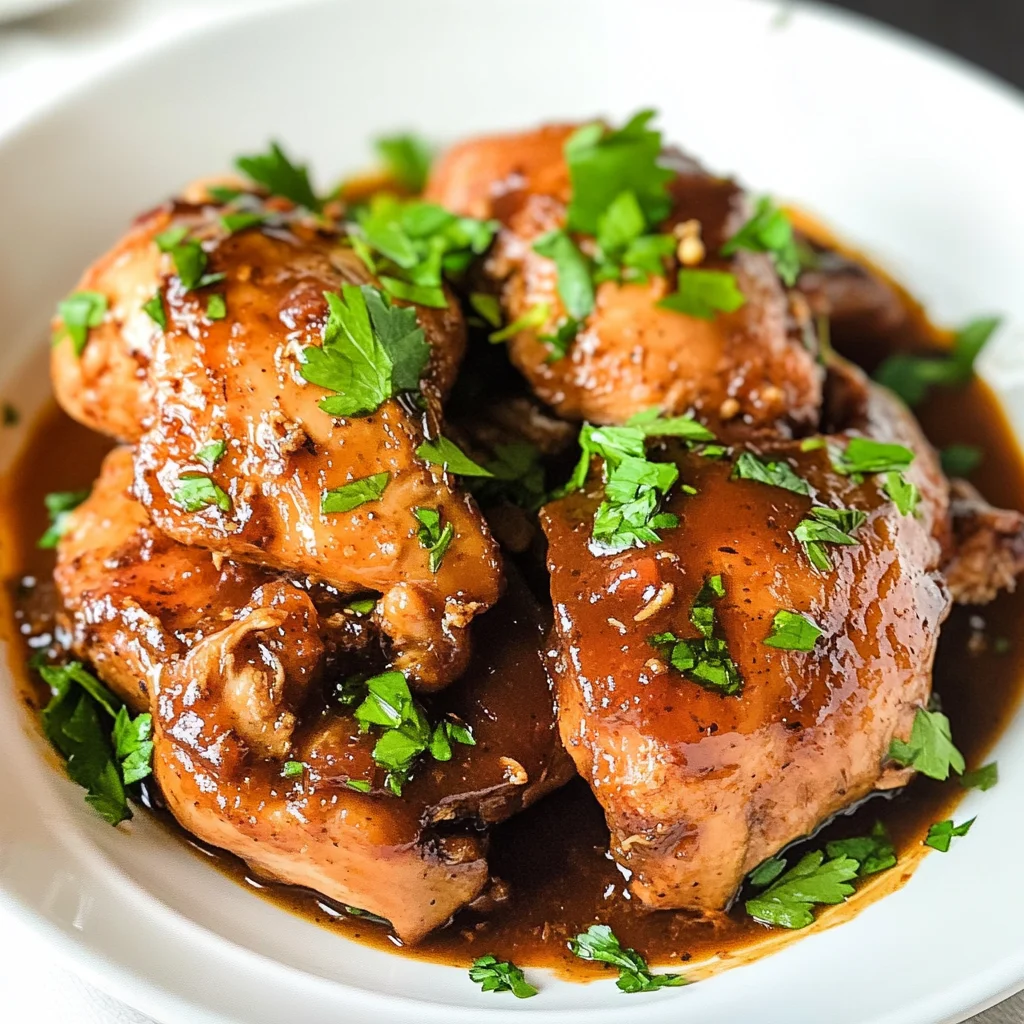 Keto Instant Pot Chicken Adobo