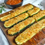 Keto Parmesan Zucchini Sticks