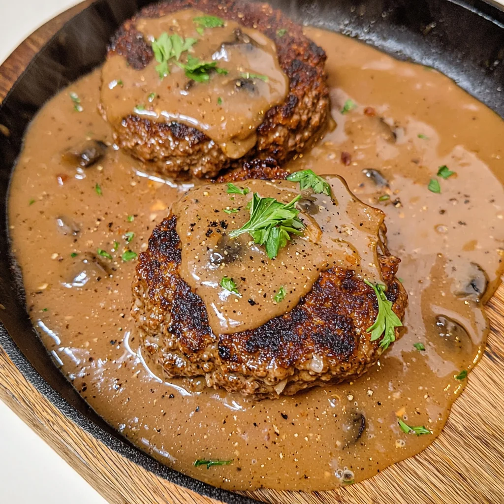 Keto Salisbury Steak