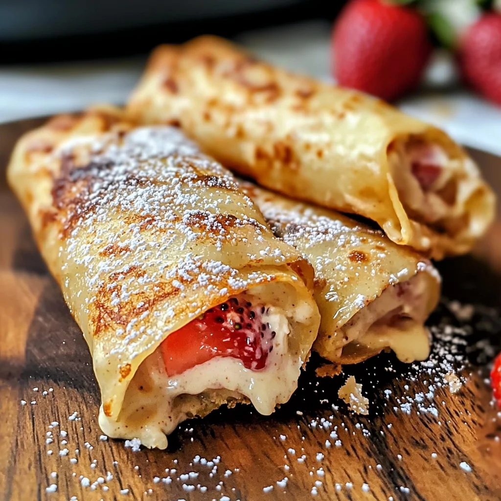 Keto Strawberry Cream Cheese Roll Ups