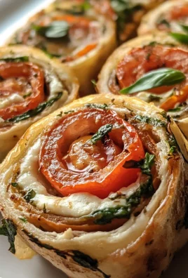Keto Tomato Basil Cream Cheese Pinwheels