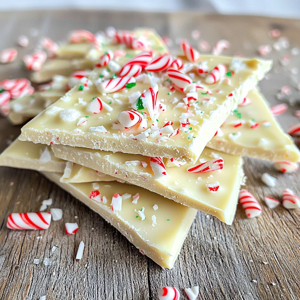 Keto White Chocolate Peppermint Bark Recipe