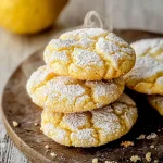 Lemon Crinkle Cookies