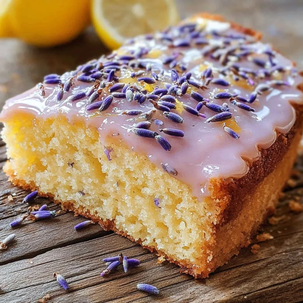 Lemon Lavender Cake Recipe