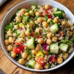 Lemon Quinoa & Chickpea Salad
