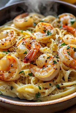 Lemon Shrimp Pasta