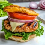 Low Carb Chicken Burger