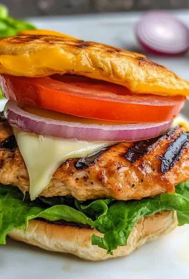 Low Carb Chicken Burger