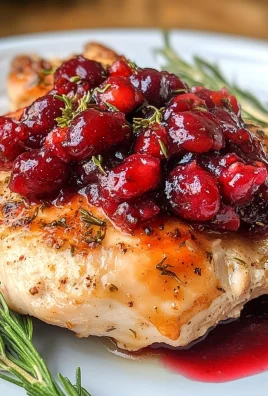 Low Carb Sweet and Savory Christmas Chicken