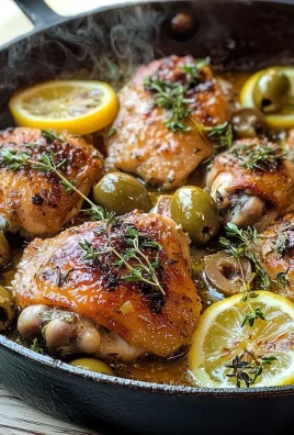 Mediterranean Chicken with Lemons and Olives