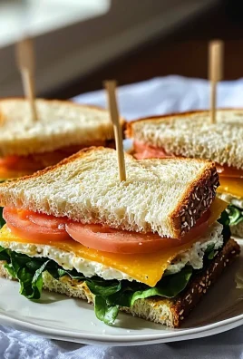 Mini Sandwiches for Easter