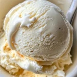 No-Churn Vanilla Ice Cream