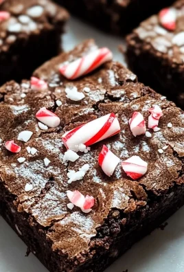 Peppermint Mocha Brownies