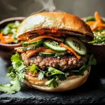 Pork Banh Mi Burger