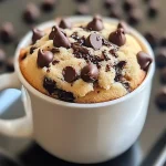 Quick and Gooey Mug Cake Cookie for Sweet Cravings
