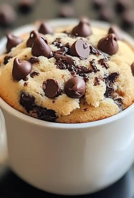 Quick and Gooey Mug Cake Cookie for Sweet Cravings