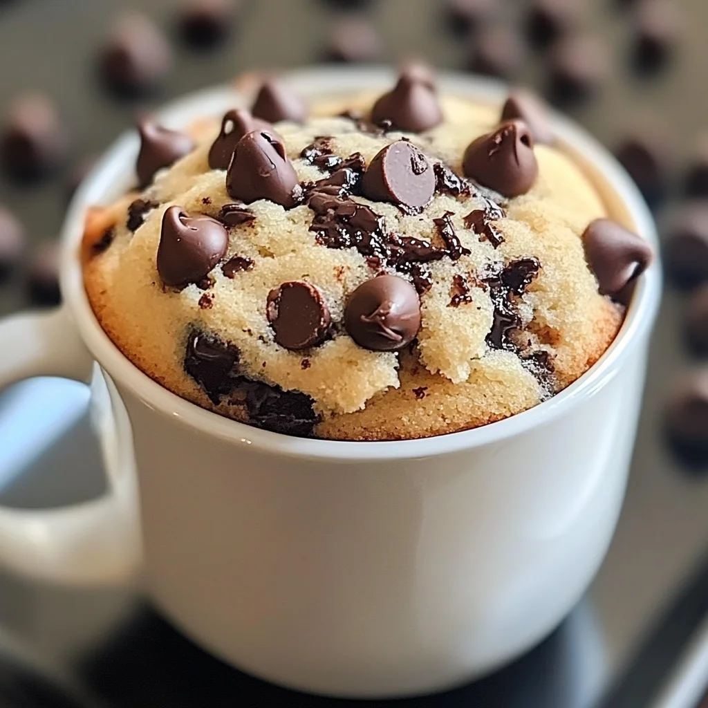 Quick and Gooey Mug Cake Cookie for Sweet Cravings