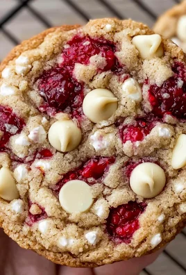 Raspberry White Chocolate Cookies