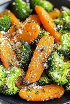 Roasted Broccoli and Carrots