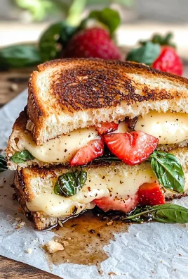 Strawberry Balsamic Brie Grilled Cheese