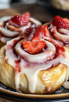 Strawberry Cheesecake Cinnabon Rolls