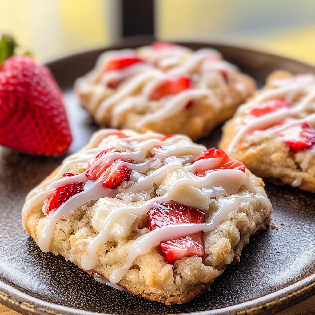 Strawberry Shortcake Cookies
