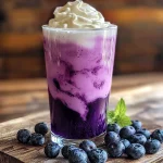 Sugar Free Blueberry Italian Cream Soda