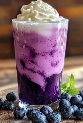 Sugar Free Blueberry Italian Cream Soda