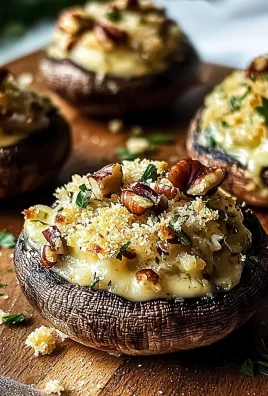 The BEST Stuffed Mushrooms
