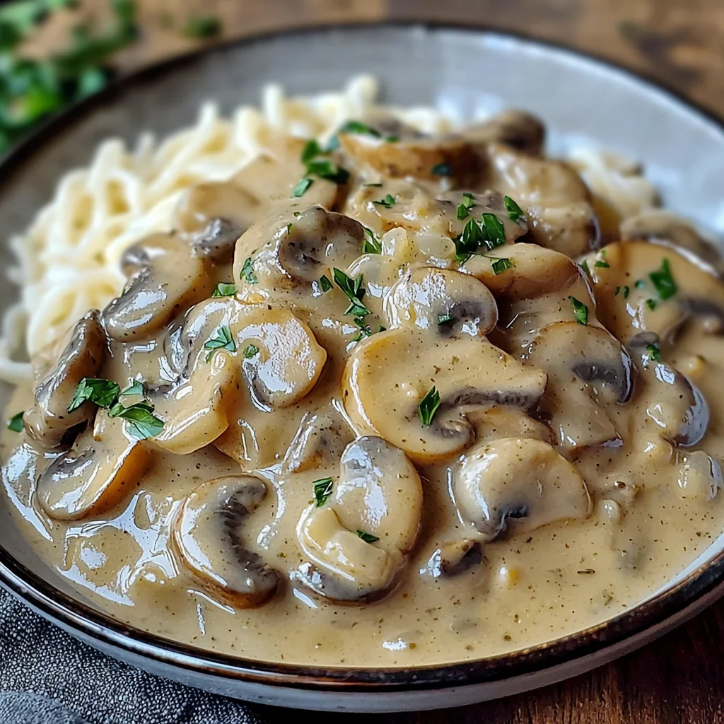 The Best Vegan Mushroom Stroganoff