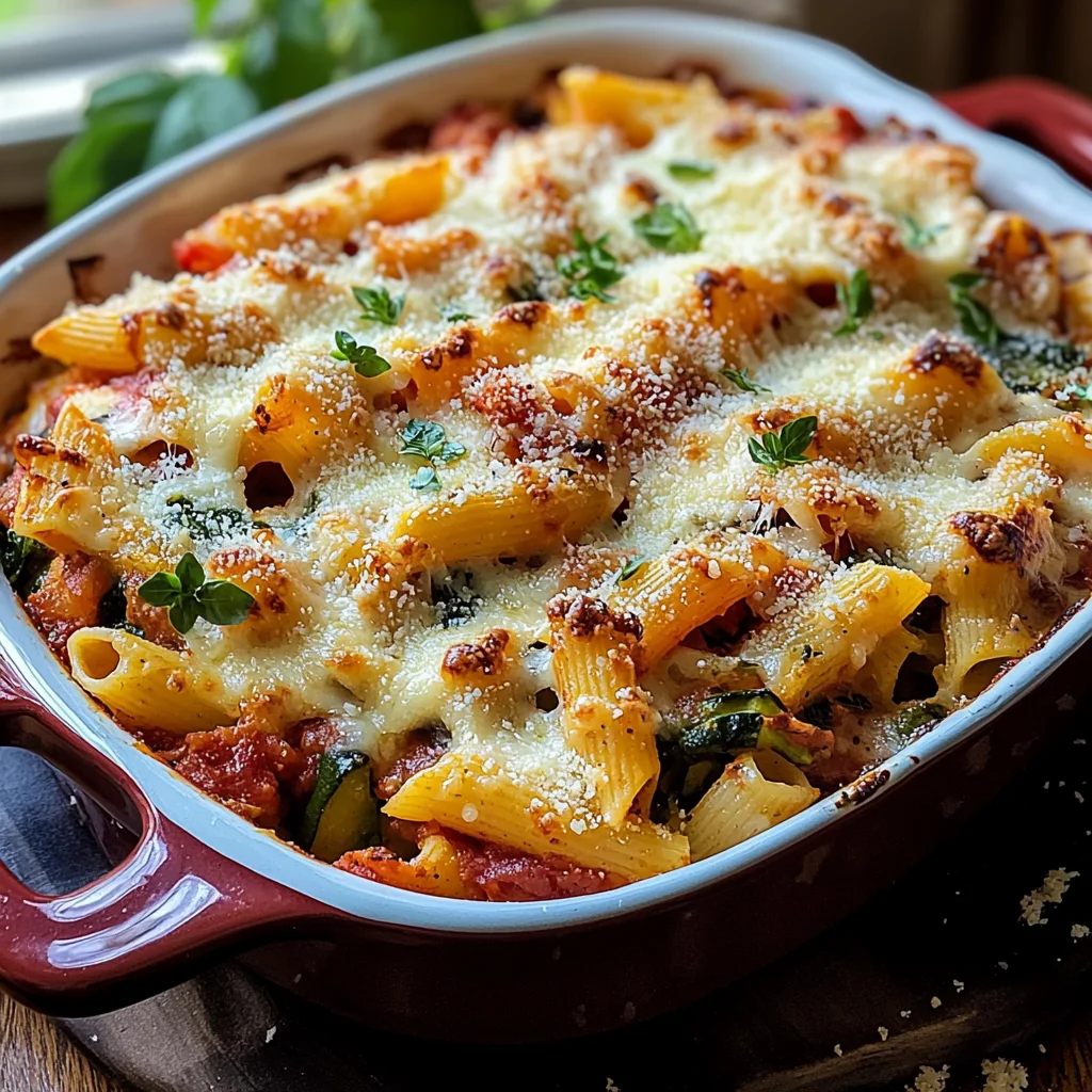 The Best Veggie Pasta Bake
