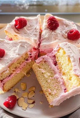 Almond Raspberry Cake