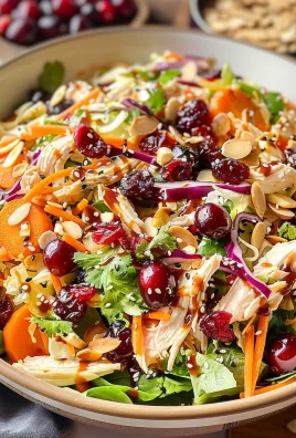 Asian Chicken Cranberry Salad
