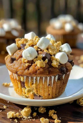 Banana S’mores Muffins
