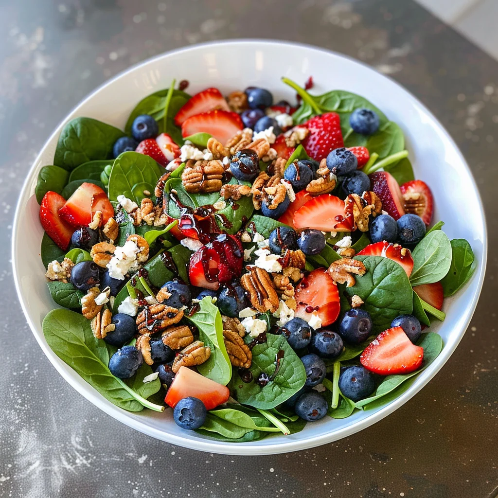 Berry Spinach Salad Recipe