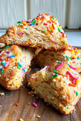 Birthday Cake Scones