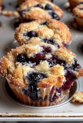 Blueberry Cream Cheese Protein Muffins