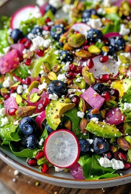 Blueberry Pistachio Spring Salad